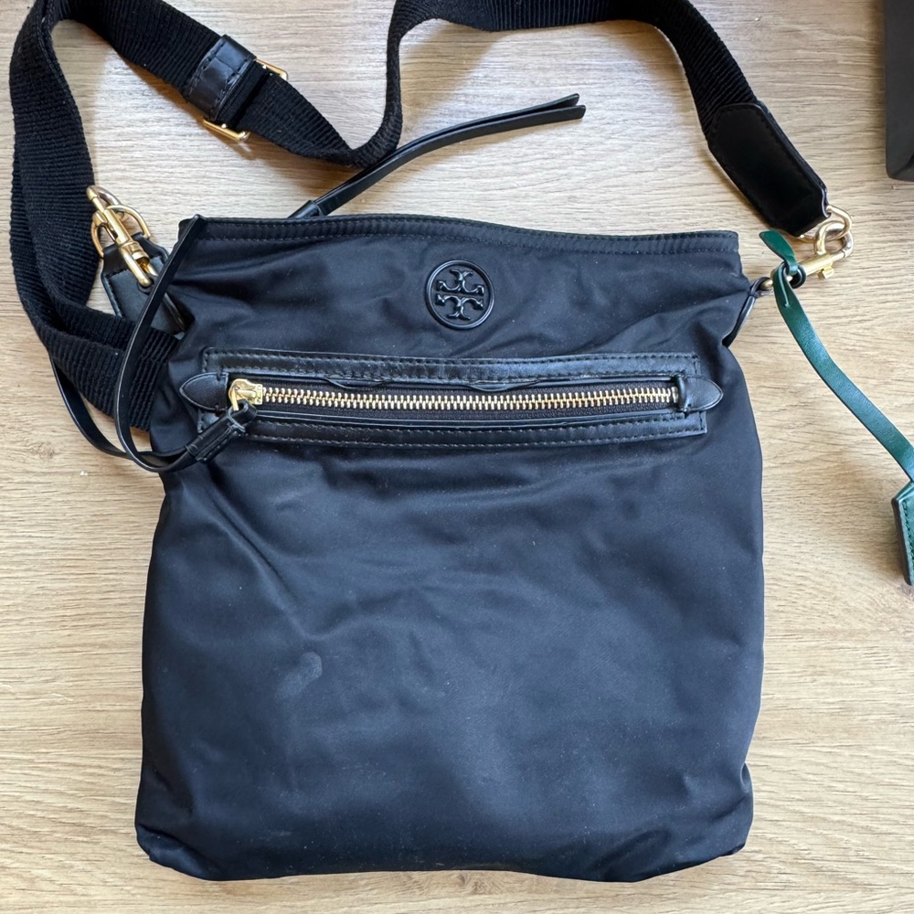tory burch Black Crossbody Bag